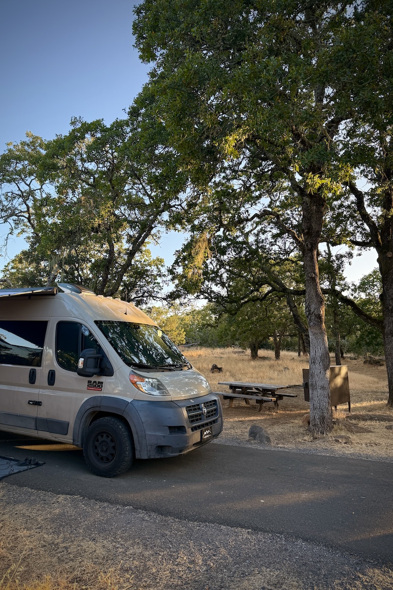 Campground in Santa Rosa, California - Spring Lake Regional Park