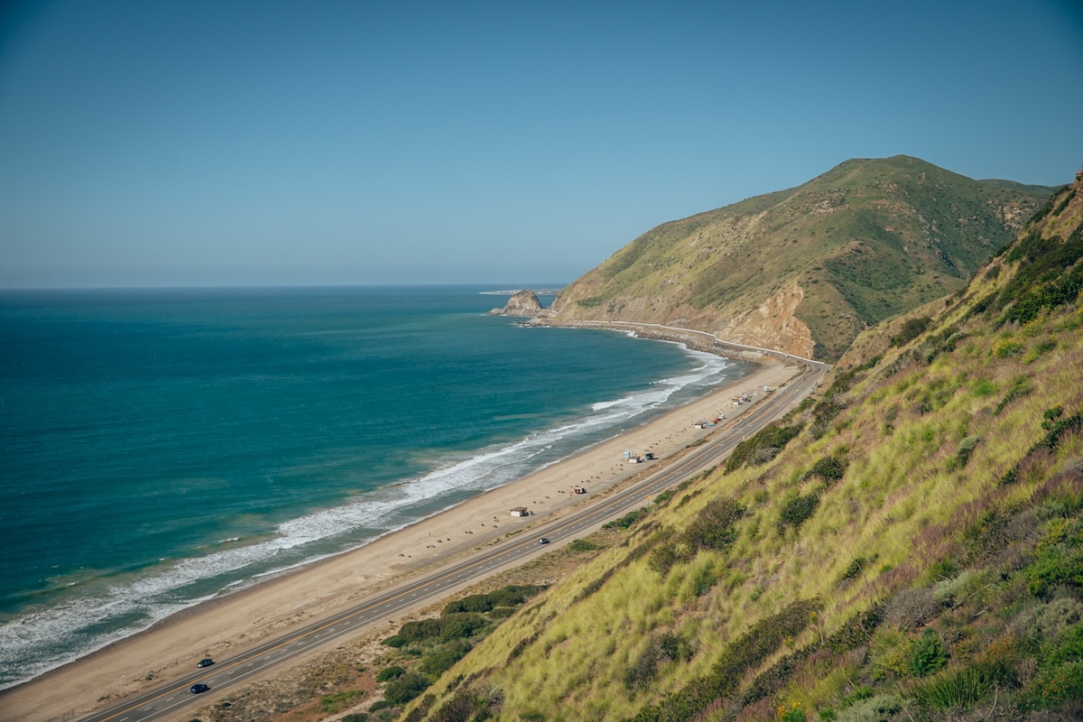 Southern California Campgrounds | Views of Thornihill Broom at Point Mugu State Park