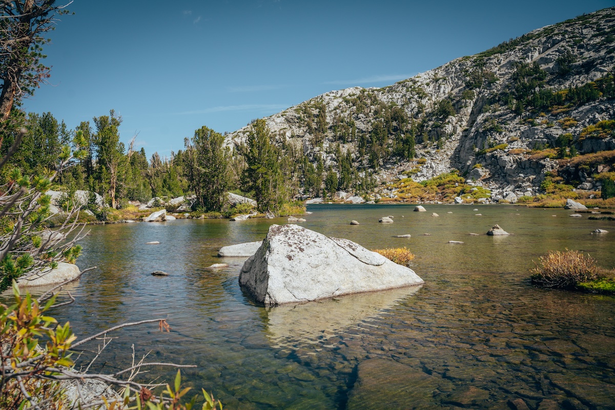 Treasure Lakes Trail in the Eastern Sierra