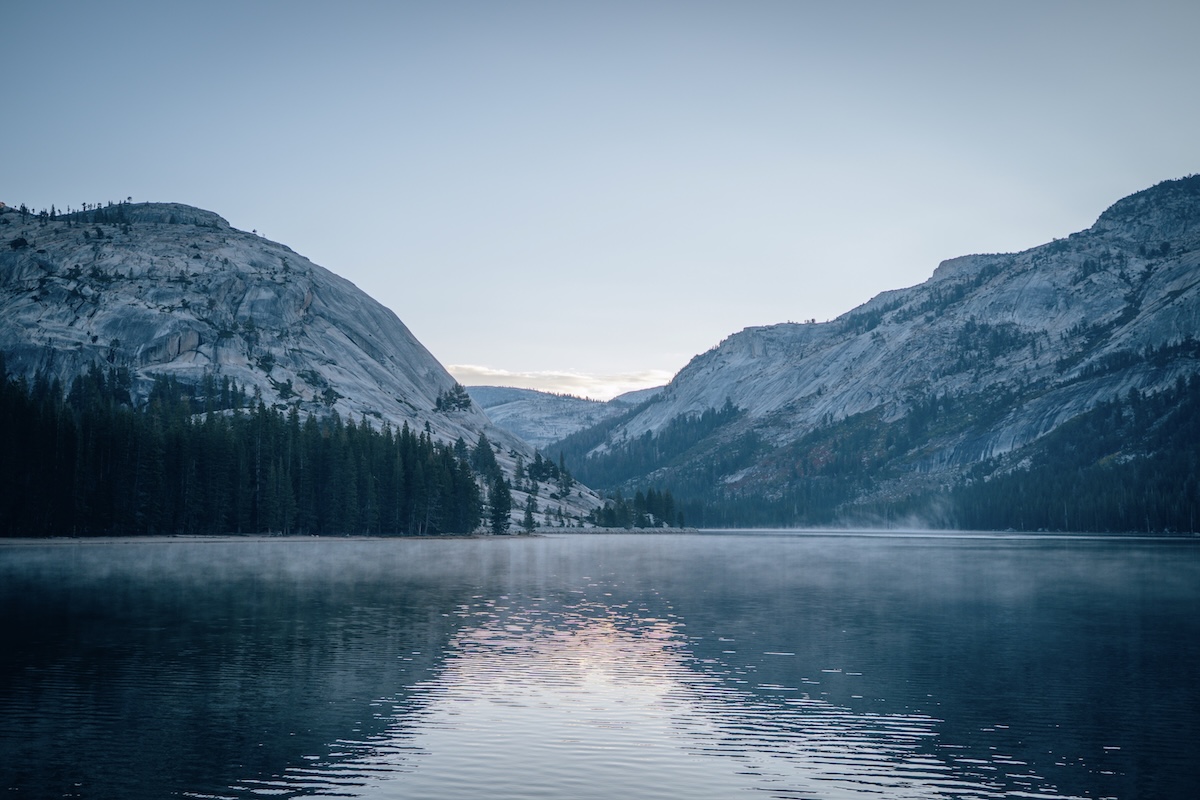 Sunrise at Tenaya Lake - Yosemite National Park